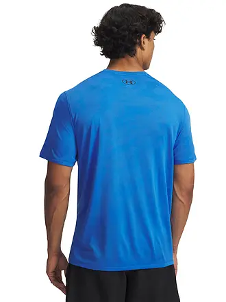 UNDER ARMOUR | T-shirt da allenamento da uomo UA TechTM Vent Jacquard | blau